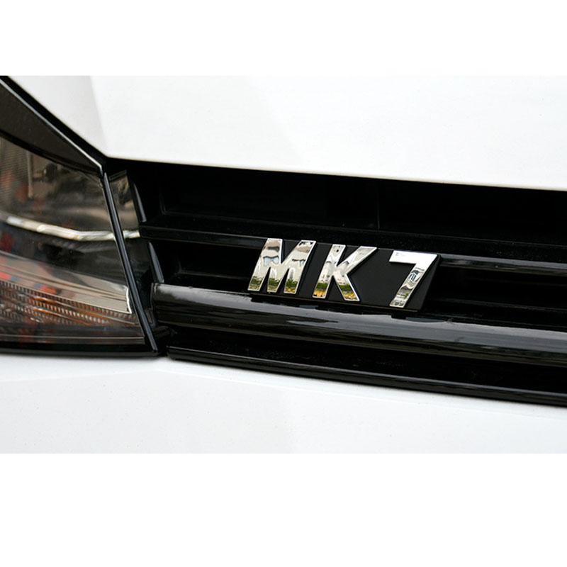 2026 Hot For Volkswagen VW Front Grille Hood Emblem Badge MK7 Letters AutoTrunk Sign Golf 7 Car