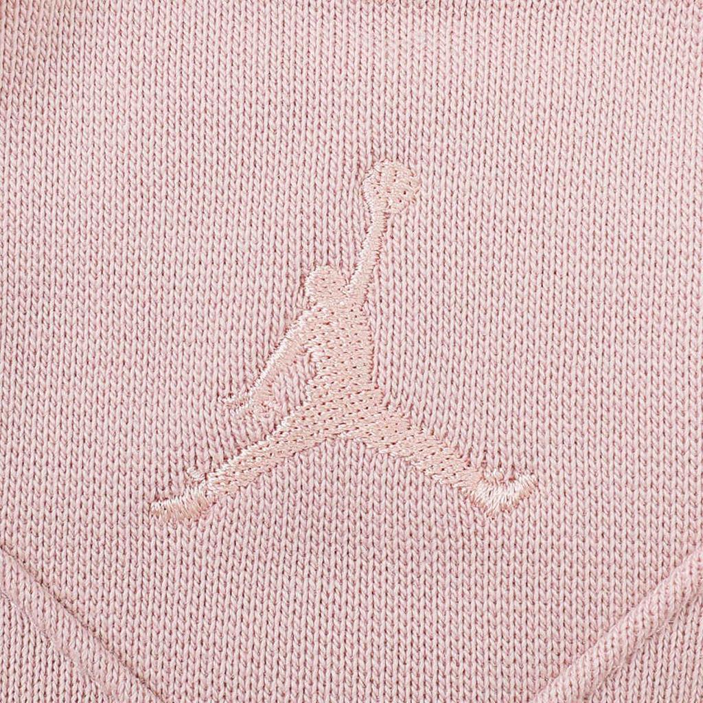 Jordan Crew Neck Pullover Solid Color Sweatshirt Kids Sweatshirt Pink JD2442127GS-002
