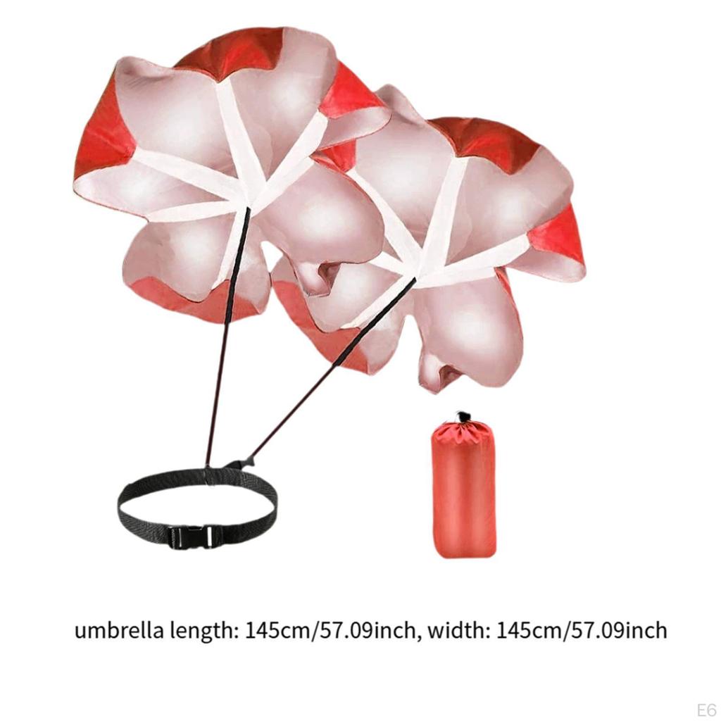 Rychlost, Odporový padák Silový trénink 57palcový deštník pro sílu v basketbalu