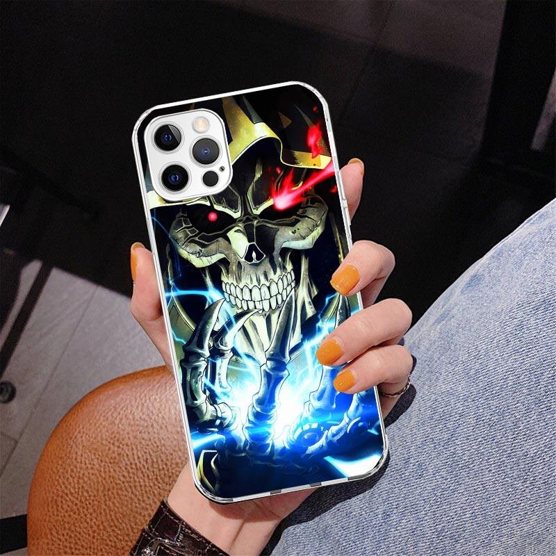 Overlord Anime Phone Case For iPhone 17 Air 16 Pro Max 16E 15 + 14 Plus 11 12 13 Mini 7 8 SE Gift Print Cover Fundas 17 Air 16 P