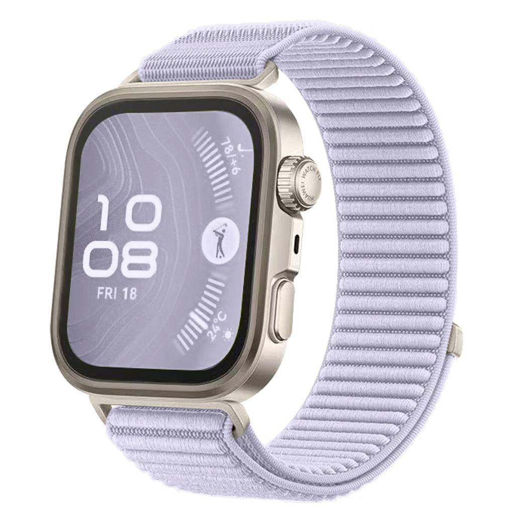 Field Nylon Loop Strap for Huawei Watch Fit 4 Pro Woven Sports Smartwatch Wristband for Huawei Watch Fit 3/4 Bracelet Watchband