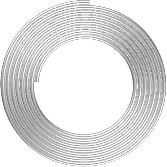 20FT Aluminum Coiled Tubing, KWOKWEI 1060 Grade Aluminium Tubing 0.04" Wall Thickness, 1/4" OD Aluminum Seamless Round Tube for Refrigerator Air