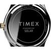 Timex Women's Solar Premium Dress Watch 28mm, Two-Tone, Classic