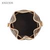 JOGUJOS vegetable tanned leather classic drawstring bucket bag casual fashion messenger bag women's shoulder bag genuine leather women's bag