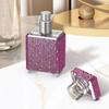 Luxury Glass Perfume Bottle Press Type Travel Spray Bottle Shiny Spray Jars  Liquid Container