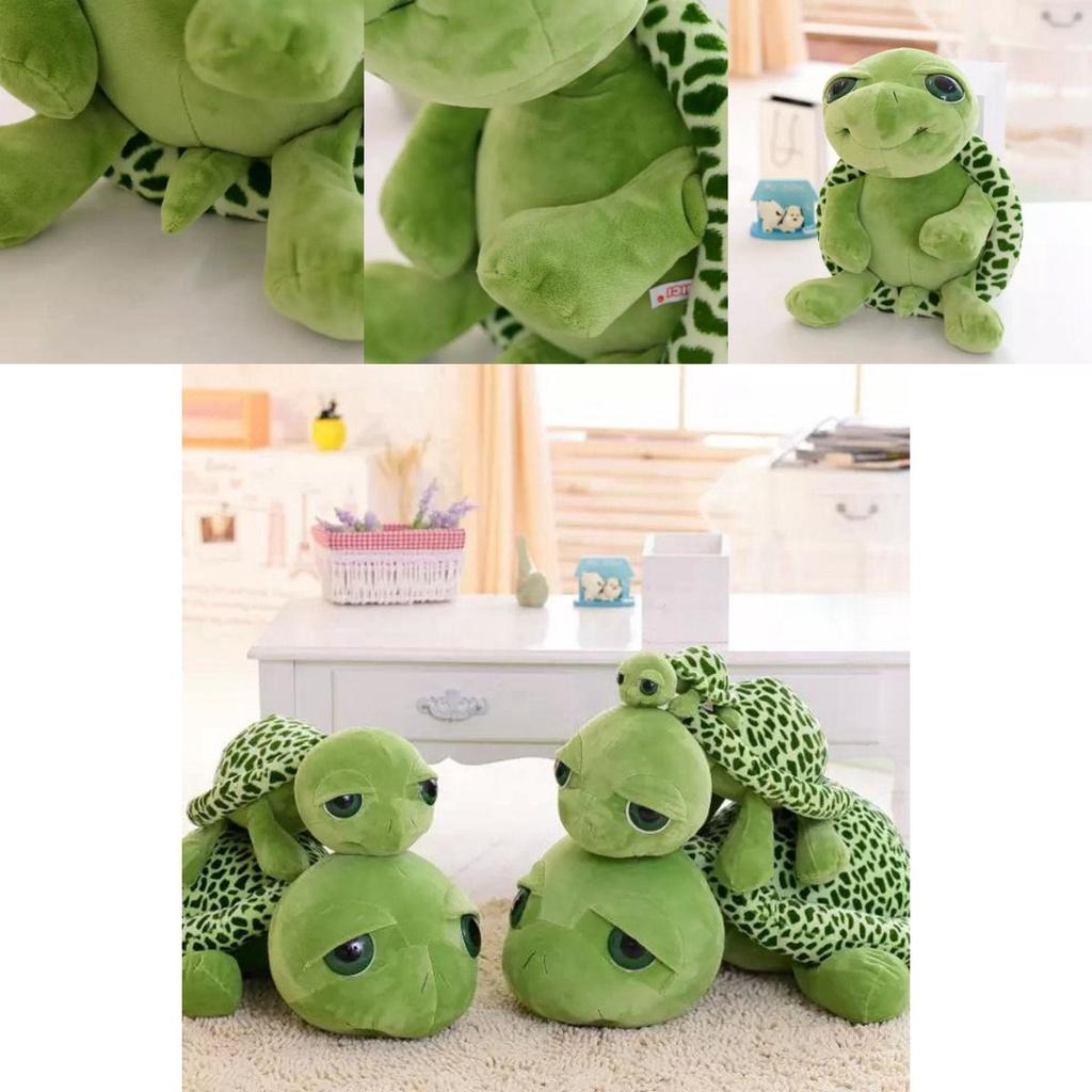Lovable Big Eyes Turtle Plush Toy Made With High Quality Plush Fabric