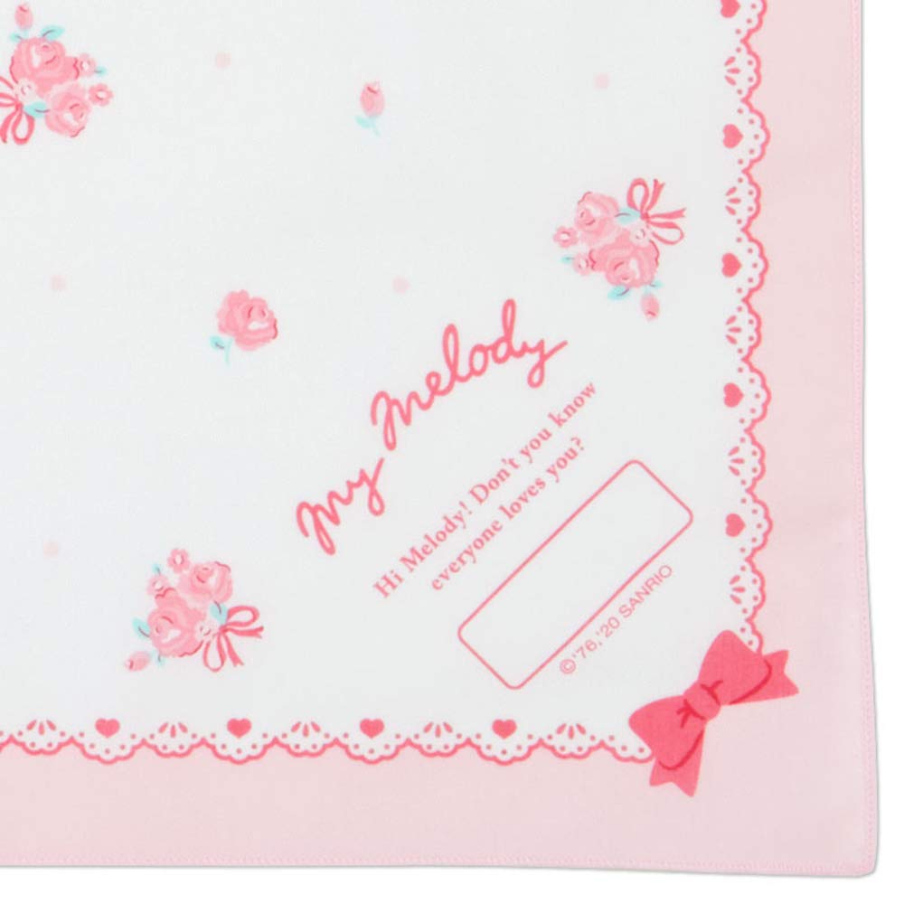 Sanrio Sanrio Mittagstuch 43 x 43cm Namensfeld Hergestellt in Japan My Melody My Melody Charakter 747301 SANRIO (SANRIO) Ca.