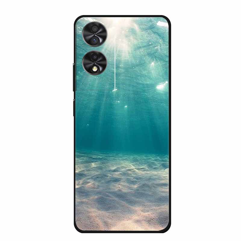 Do etui TCL 505 502 Luksusowe miękkie silikonowe etui na telefon z TPU Tylna okładka dla TCL505 TCL502 Kreskówkowe Ochronne Odporne na wstrząsy Urocze Fundas