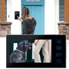 7in TFT Wired Video Door Phone Doorbell Intercom System Touch Key IR Night Vision