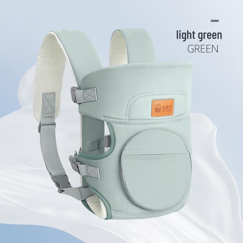 

Слинг-переноска для ребенка: Ношение спереди и сзади, Легкий и многофункциональный для новорожденных и младенцев