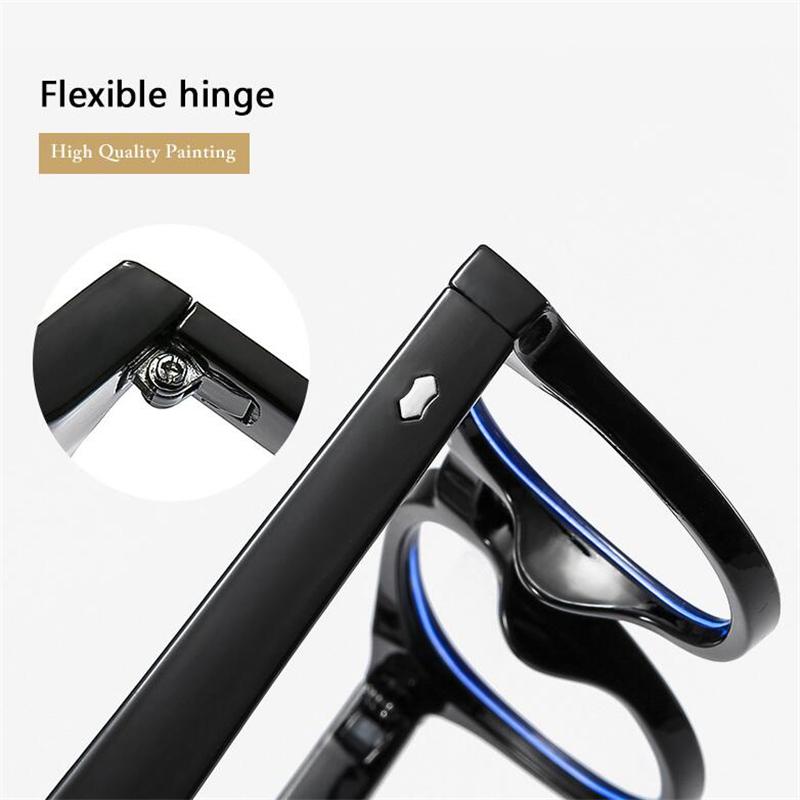 0 -0.5 -0.75 To -6.0 Women Men Anti Blue Rays Oval Nearsighted Glasses Fashion Student Shortsighted Prescription Spectacles