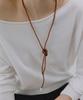 Vintage Hollywood Seed Tie Necklace_Vh2579Ne003M