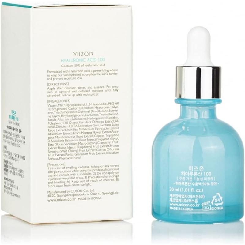 Mizon Hyaluronic Acid 100 30ml Anti Aging & Anti Wrinkle Hyaluronic Acid