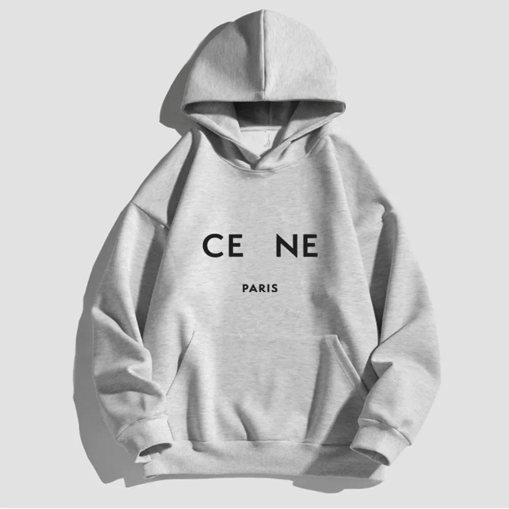 Woman Luxury Brand Hoodie Autumn Winter Hooded Sweatshirt Pullover Hoody Male Hip Hop Streetwear Sportswear Female Top
