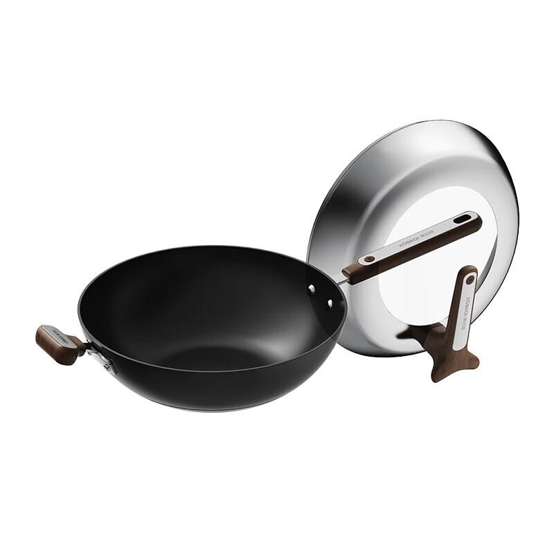Kangbahe 32cm Energy-Gathering Cast Iron Wok