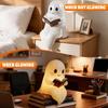 6/8in Ghost Night Light, Cute Ghost Figurines Statue Decor, Funny Night Lamp Statue for Bedrooms, Study Rooms, Living Rooms