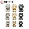 20Sets 18-27mm Metal Invisible Garment Hook Jeans Pants Skirts Adjust Clasp Decoration Buttons DIY Sewing Crafts Accessories
