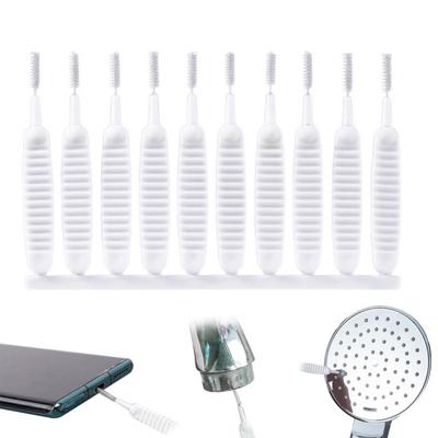 10/20/30/40/50Pcs Shower Head Cleaning Brush with Nylon Bristles Anti-Clogging Showerhead Cleaner Picks Multifunctional Gap Hole Cleaning Tools