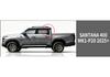Santana 400 Pickup Truck Window Visor & Sunshade Rain Guard