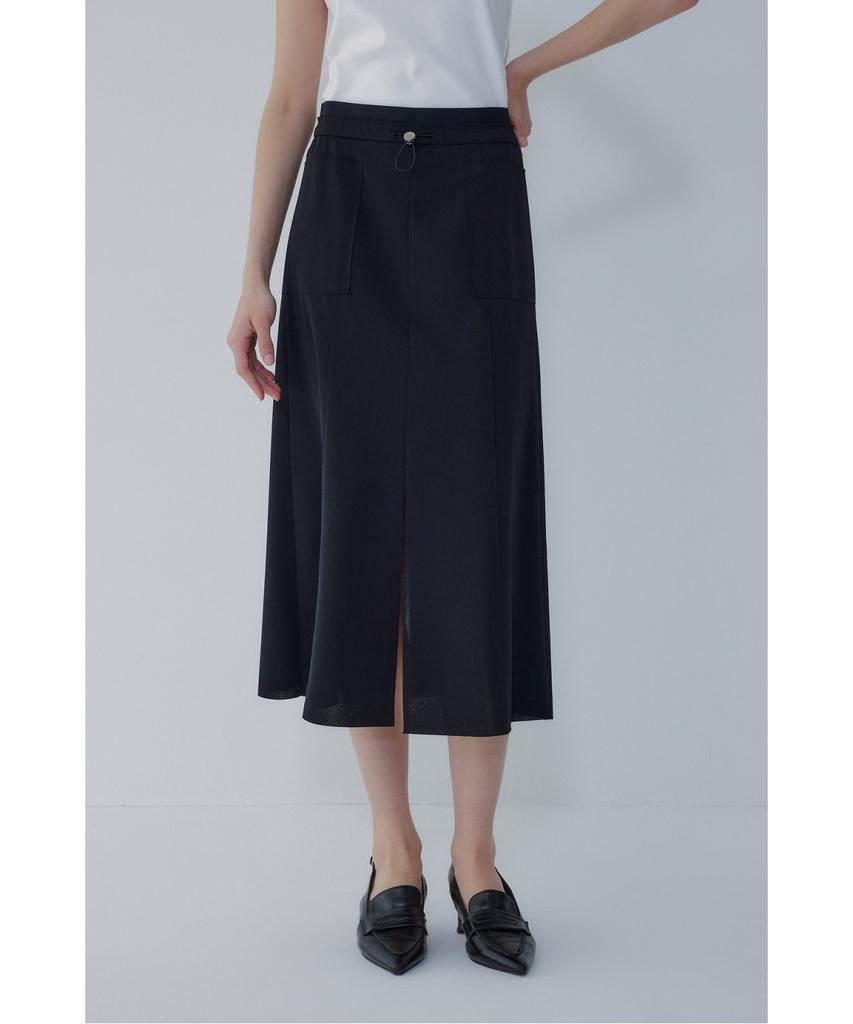 Bobeu Summer Straight Skirt_Black 7156235002