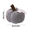 Handmade Knitted Pumpkin For Farmhouse Thanksgiving Harvest Festival Decoration Autumn Artificial Pumpkin Ornament Kids Gift