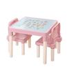 Yi Mei Hao Kids Desk and Chair Set - Plastic Kindergarten Tables and Chairs