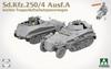 Takom Light Armored Personnel Carrier Plastic Model Kit TKO2211 1/35 Sd.Kfz.250/4 A-type Anti-Aircraft