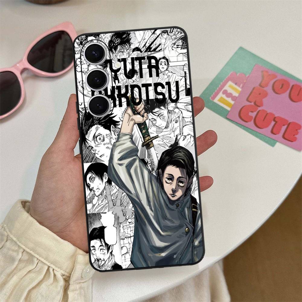 Anime O-Okkotsu Y-Yuta Handyhülle Für Samsung S 24 Fe 25 Ultra Plus 20 Lite 21 30 22 23 24 22 Ultra 5G Hüllen