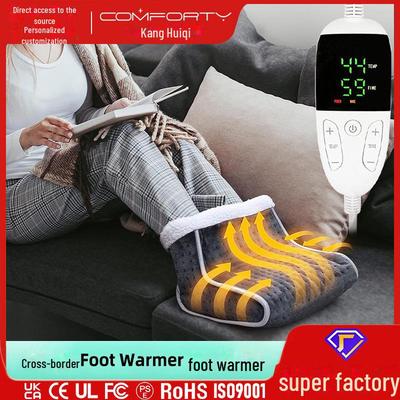 Electric Foot Warmer Boots with Constant Temperature Heating Pad for Home and Office