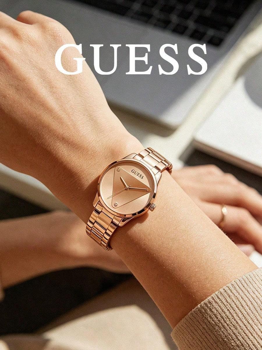 GUESS Women`s Quartz watch GW0485L2 rozā
