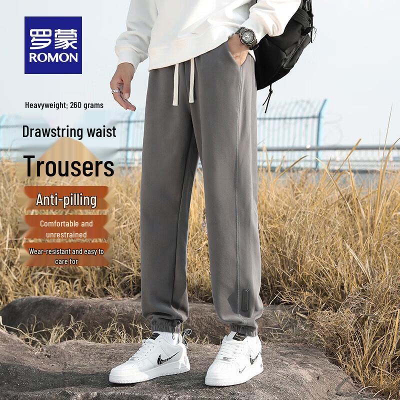 ROMON Pantaloni Casual da Uomo a Gamba Dritta