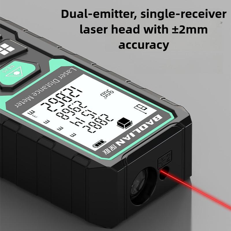 Handheld Laser Rangefinder Portable Digital Measuring Tools High Precision Laser Tape Range Finder Building Ruler Test Tools