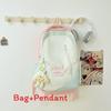 Embroidered Stylish Letter Backpack With Spliced Design For Campus And Travel