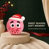 Stress Relief Balls 1/5Pcs DIY Christmas Toy, Reindeer Snowman Ball with Sensory Fidget Toy Detachable Expression Accessory, Soft Squeeze Party Favors