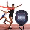 Digital Running Timer Waterproof Handheld Sports Stopwatch Electronic Multifunctional Lightweight Practical  with Strap