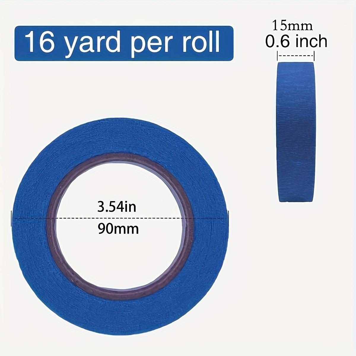 

Color Masking Tape Size 16, 6 Rolls of Artist Tape Color Craft Label Tape for Art and Crafts DIY Children s Decorative Paper Tap