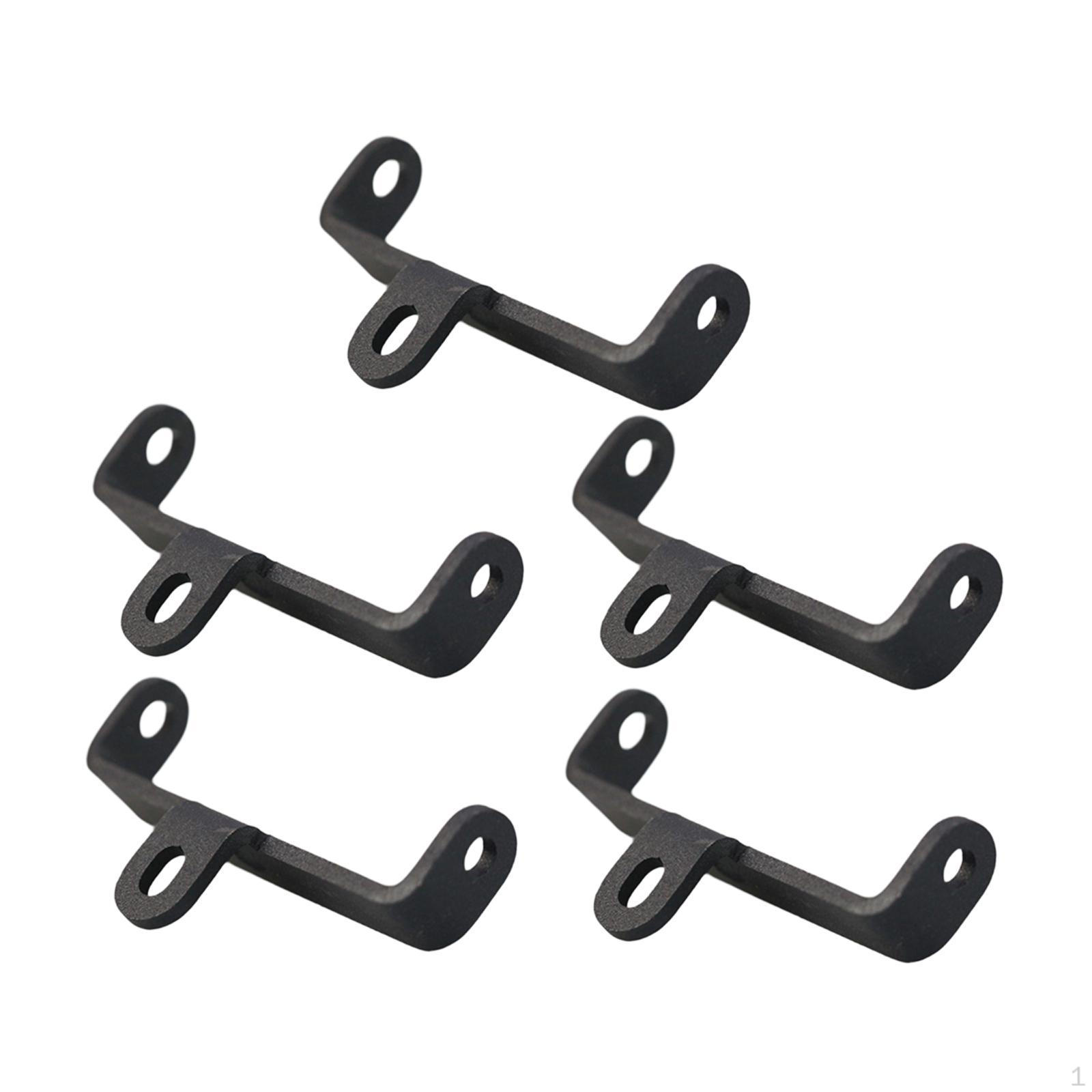 

5 Pieces Bike Rear Rack Mount Adapters Parts Wear Resistant Connectors Accessories