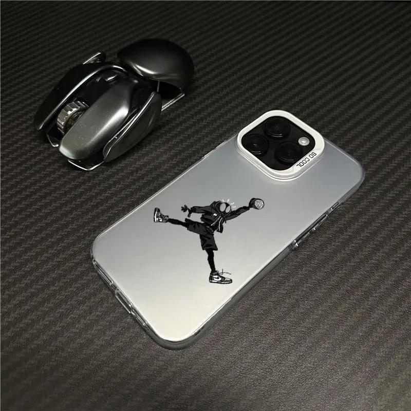 Basketball Spider iPhone 17 Pro Handyhülle 16/15/14/13 Laser 12 Apple 11Xs Max/Plus