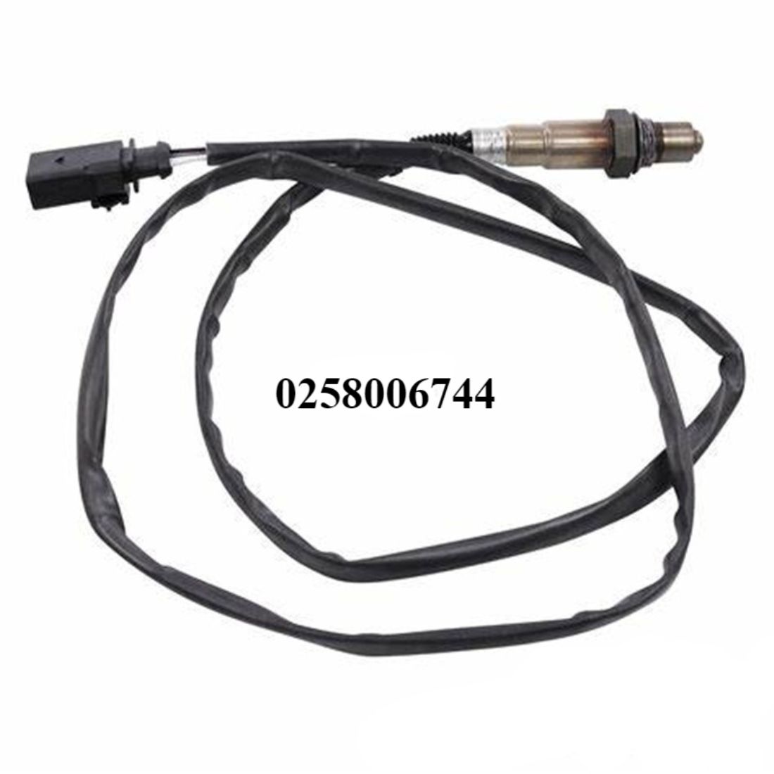 Rear oxygen sensor 135cm total length fit for volkswagen  0258006744
