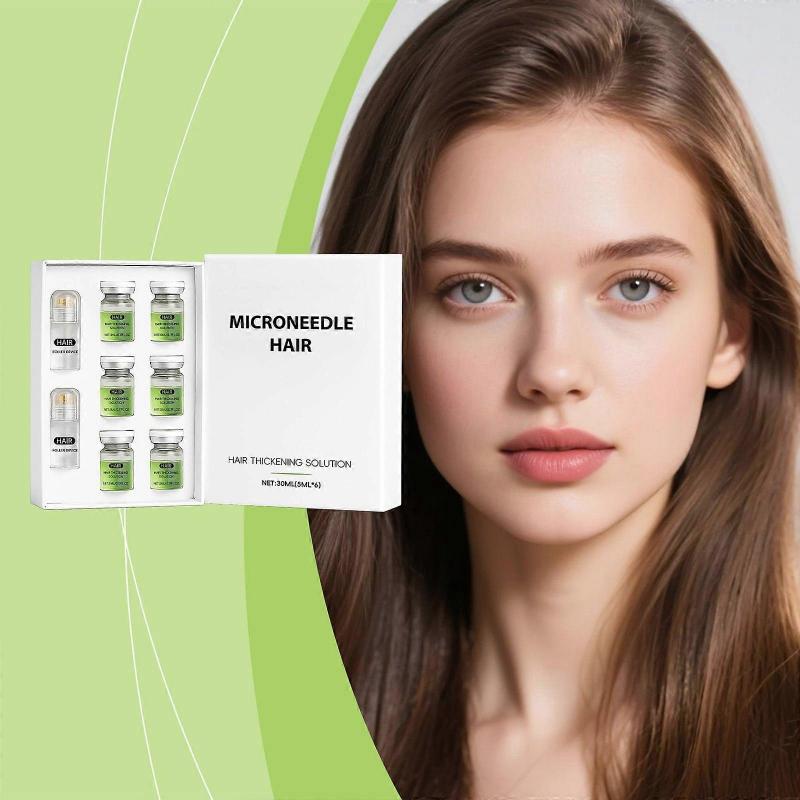 Hair Regrowth System - Advanced Hair Growth Treatment with Ginseng, Peppermint Oil & Ginger Root, Thickening Serum for Men & Women
