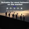 BT8 Motorcycle Helmet Headset Bluetooth-compatible 4.1+EDR Hands-free Call Speaker Earphone
