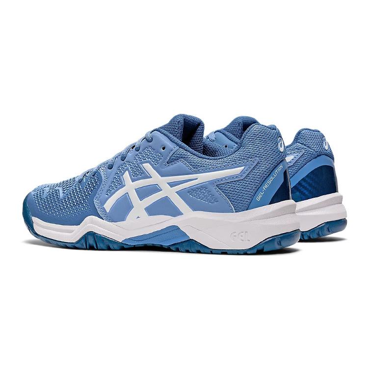 Asics Gel Resolution 8 GS 'Blue Harmony White' 1044A018-404