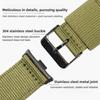 Dla Xiaomi Redmi Watch 6 / 5 / 4 / Smart Band 9 Pro / 8 Pro Pasek z plecionego nylonu z klamrą pinową