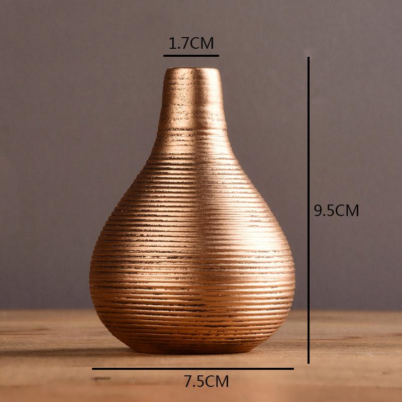 

Керамические вазы, маленькие цветочные композиции, предметы интерьера, украшения для гостиной в современном скандинавском стиле, цветочная бутылка WWO66