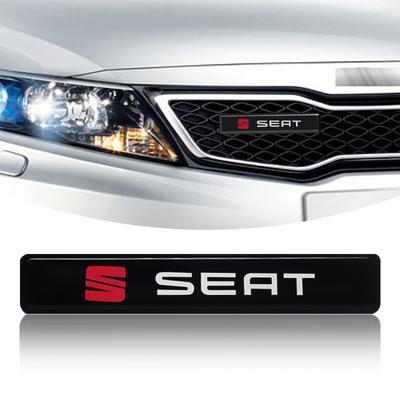 Insignia Adhesiva para Parrilla Delantera de Coche Emblema R LINE Luz LED Para Leon Altea Ibiza Toledo Cordoba Alhambra Arona Ateca Exeo