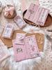 Cute Pink Photocard Holder Card Collect Book Life 4 Cuts Bookmarks Idol Photo Album Kpop Binder