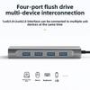 11 in 1 Type C Docking Station with USB Hub Ethernet Port HDMI VGA for Laptop PC MacBook Adapter Expander