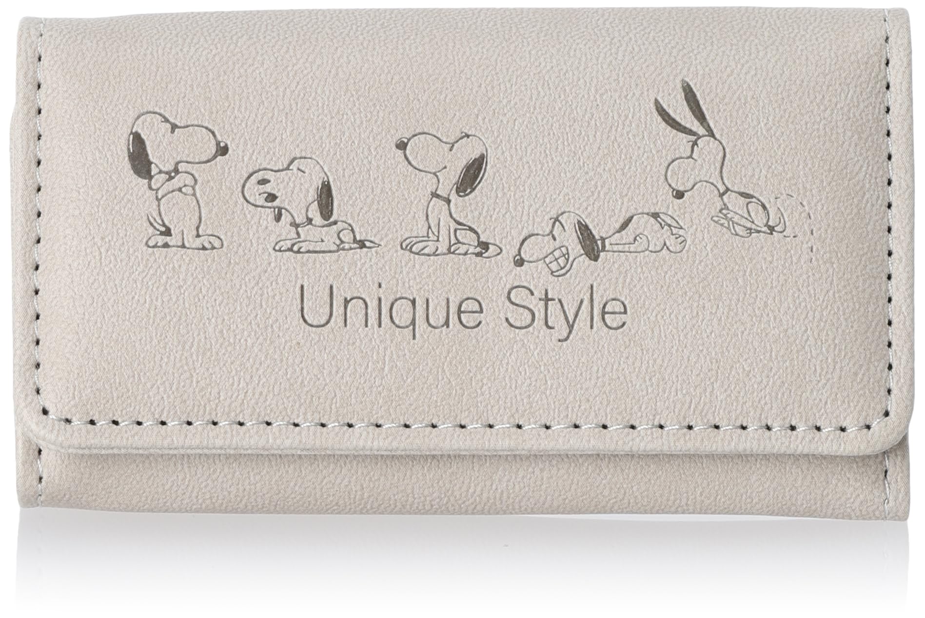 

Snoopy Key Synthetic Leather with Key Smart Key Case for and Suitable for High School and Cute Character Greige Case, Hook, Cars, Motorcycles,