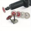 5Pcs Diamond Turbo Mini Stone Carving Blade Cutting Disc Wheel for Granite Marble Ceramic Tile.