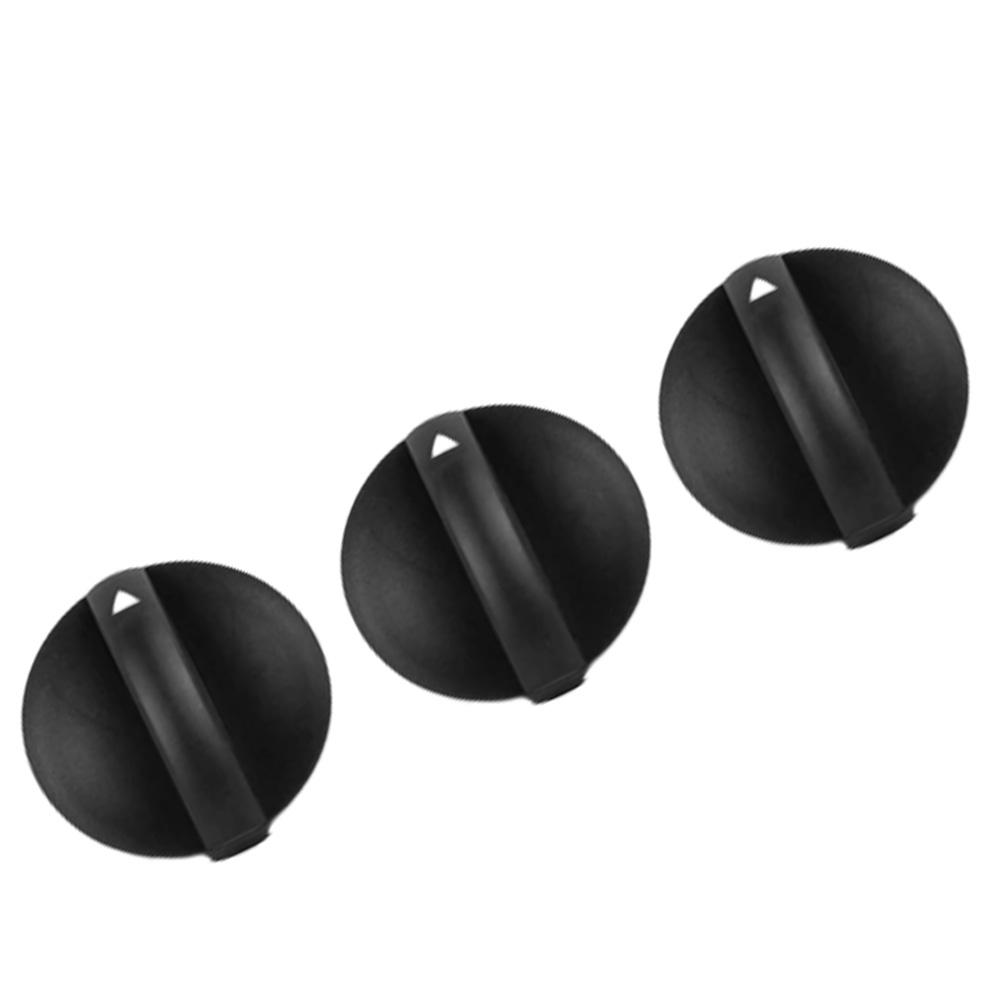 3pcs Car Air Condition A/C Panels Control Switch Knob Black for Toyota Hilux Vigo 2004 2005 2006 2007 2008 2009-2011 55905-0K011 3pcs